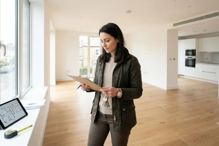 First-time UK landlord preparing a newly purchased rental property
