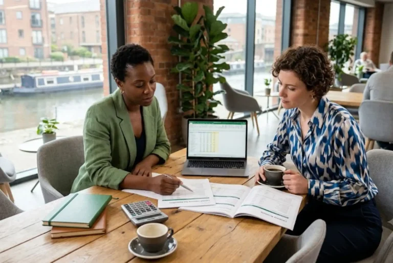LTD Company Tax UK Explained: A Complete Guide for Small Business Owners in 2026 UK business owner discussing limited company tax planning with an accountant